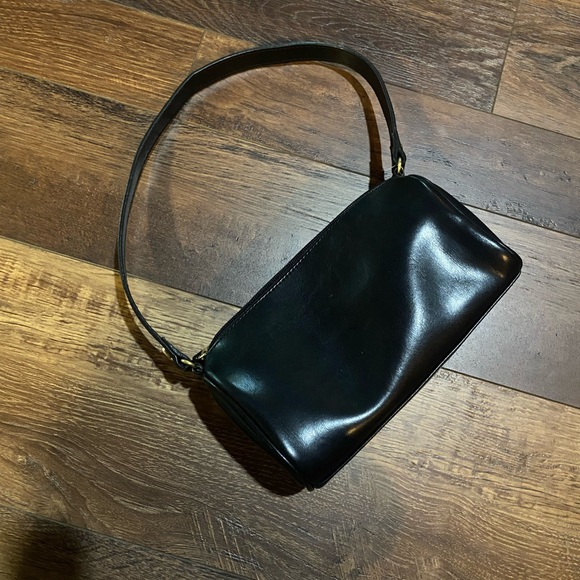 Vintage Liz Claiborne Black Shoulder Bag - Picture 7 of 9